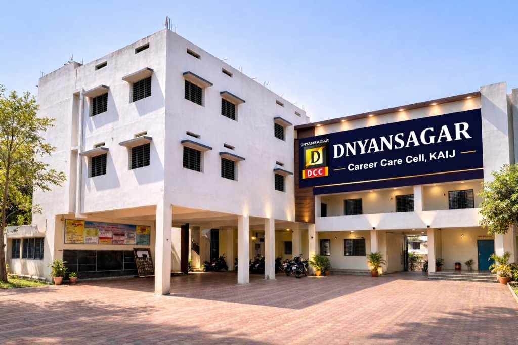 Dnyansagar NEET Center Kaij Branch Building